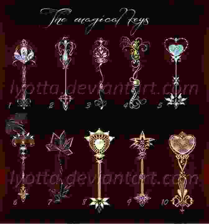 A Collection Of Magical Keys, Each With Unique Designs And Glowing Auras, Symbolizing The Vast Potential And Unlocking Of Hidden Realms. Recipes To Try In The Locke Key Game: Delish Ways To Unlock The Door To Your Heart