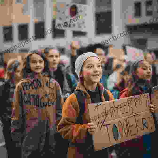 A Crowd Of Protesters, Young And Old, Taking To The Streets To Demand The Downfall Of The Dictator. Twentieth Century Caesar: Benito Mussolini: The Dramatic Story Of The Rise And Fall Of A Dictator (Jules Archer History For Young Readers)