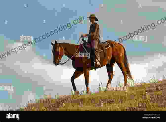 A Lone Cowboy Riding Through A Vast, Empty Plain The Last Of The Plainsmen