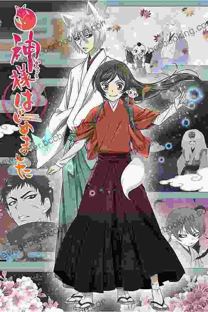A Panoramic View Of The Lush Forest In Kamisama Kiss, Dotted With Traditional Japanese Structures And Inhabited By Various Yokai, Including A Mischievous Tanuki And A Graceful Kitsune. Kamisama Kiss Vol 25 Julietta Suzuki