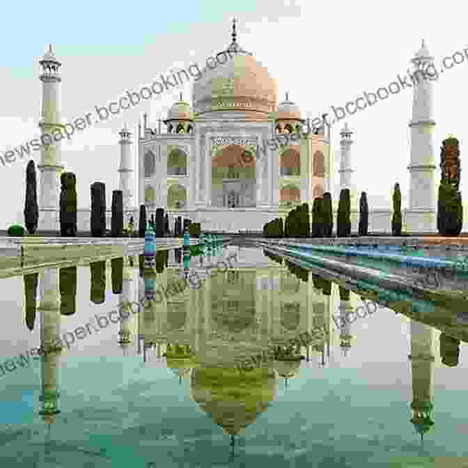 A Stunning Reflection Of The Taj Mahal In A Tranquil Pool At Sunrise Counter Tourism: A Pocketbook: 50 Odd Things To Do In A Heritage Site