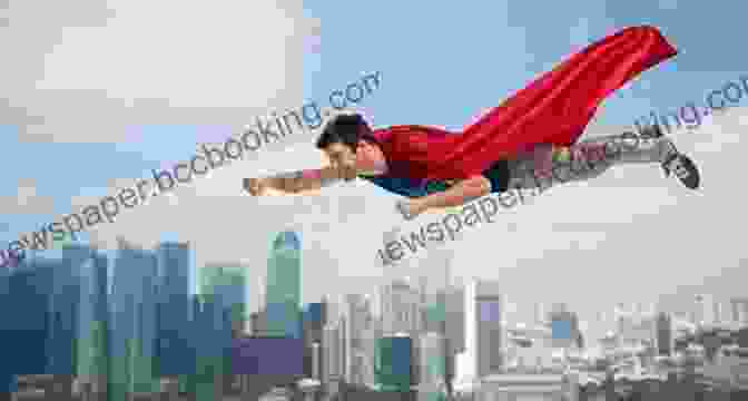 A Superhero Flying Through The Air How To Be A Superhero