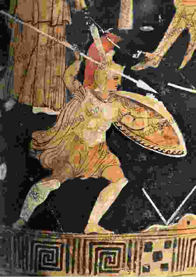 A Thrilling Depiction Of A Greek Hero Locked In Battle With A Formidable Monster. Atalanta: The Race Against Destiny A Greek Myth (Graphic Myths And Legends)