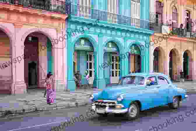 A Vibrant Street Scene In Havana, Showcasing Classic Cars, Colonial Architecture, And Lively Music Counter Tourism: A Pocketbook: 50 Odd Things To Do In A Heritage Site
