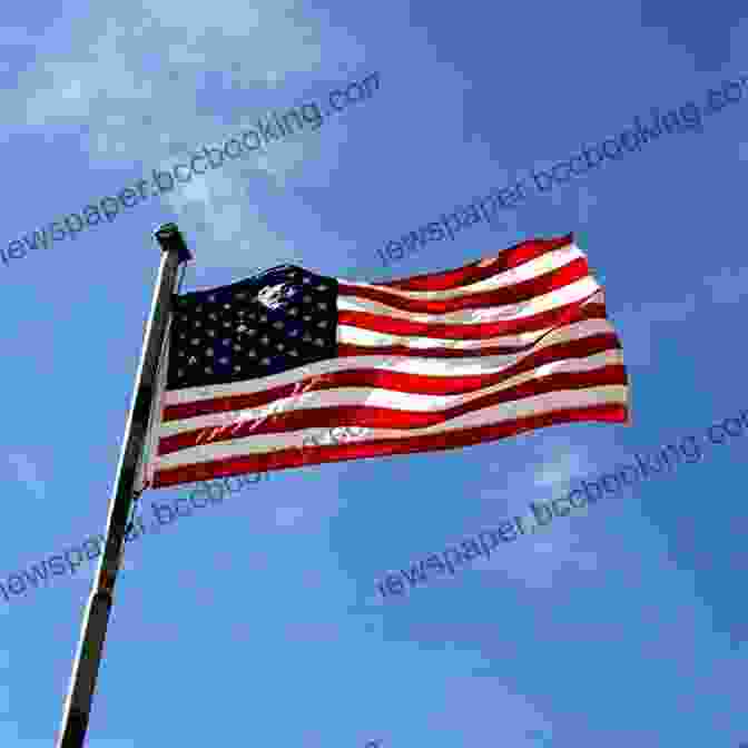 A Waving American Flag Against A Clear Blue Sky America S Flag Story Karen S Robbins