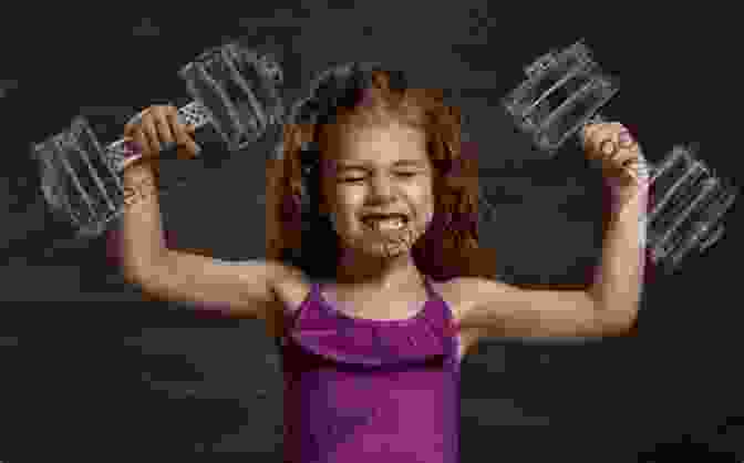 A Young Girl Confidently Lifting Weights, Representing The Strength And Determination Of Superheroes Superheroes Are Everywhere Kamala Harris