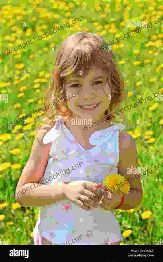 A Young Girl, Little, Stands In A Field Of Flowers, Looking Up At The Silver Moon. Gray S Quest: Under The Silver Moon (The Lirtle 2)