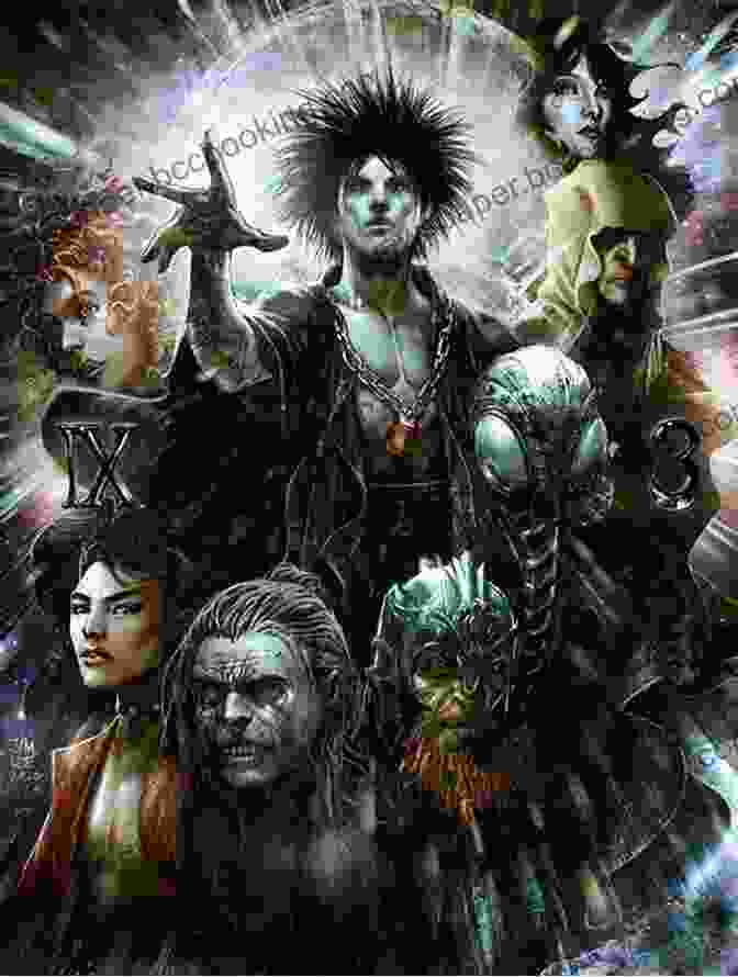 An Image Of The Endless, A Family Of Immortal Beings Who Represent The Fundamental Forces Of The Universe, From The Sandman One By Neil Gaiman. The Sandman: One Neil Gaiman