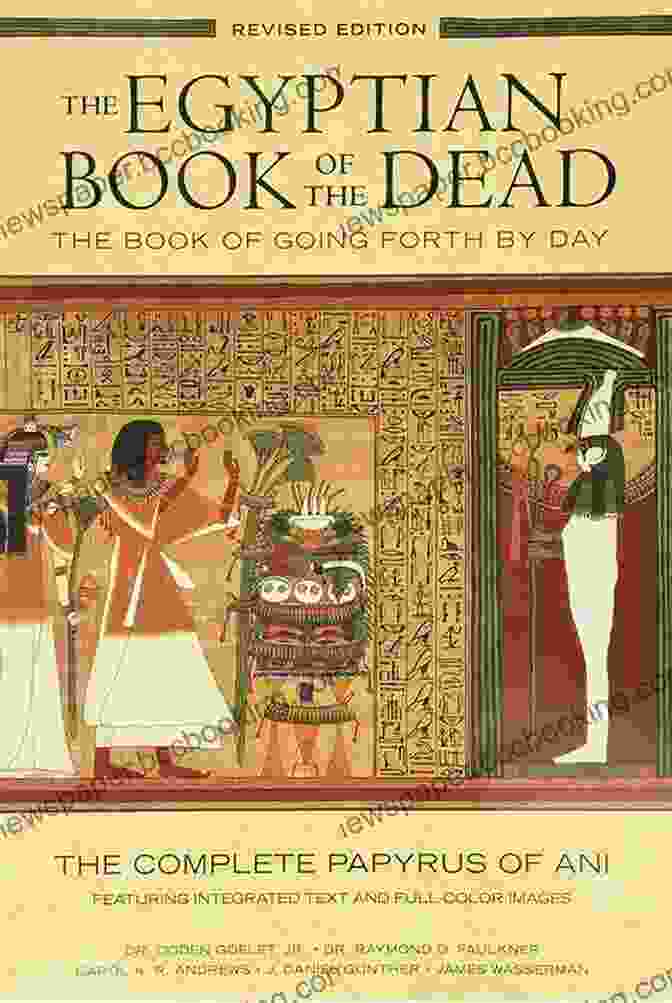 An Intricately Illustrated Page From The Egyptian Book Of The Dead, Showcasing The Deceased Being Guided Through The Underworld. Awakening Osiris: A New Translation Of The Egyptian Of The Dead