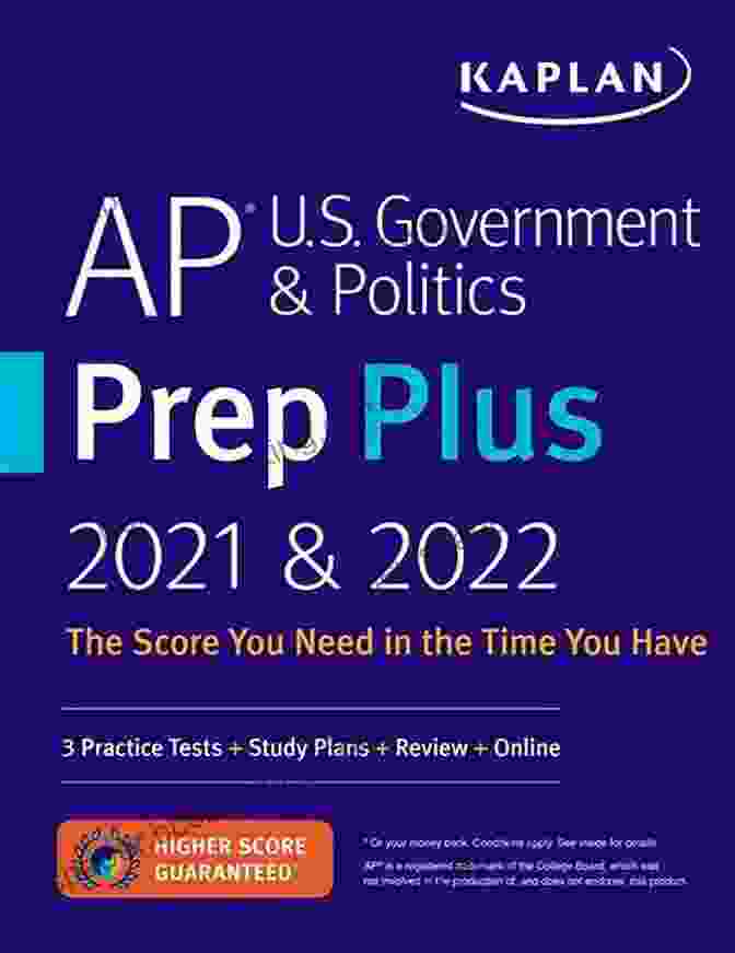 Ap Government Politics Prep Plus 2024 Book Cover AP U S Government Politics Prep Plus 2024: 3 Practice Tests + Study Plans + Targeted Review Practice + Online (Kaplan Test Prep)