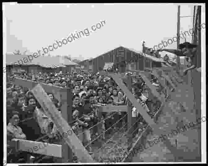 Barbed Wire Fence Surrounding A Japanese American Internment Camp. The Block Manager: A True Story Of Love In The Midst Of Japanese American Internment Camps