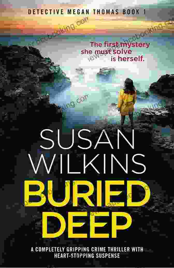 Buried Deep Book Cover Featuring A Woman Diving Into A Dark Abyss Buried Deep (Jessie Cole 4)