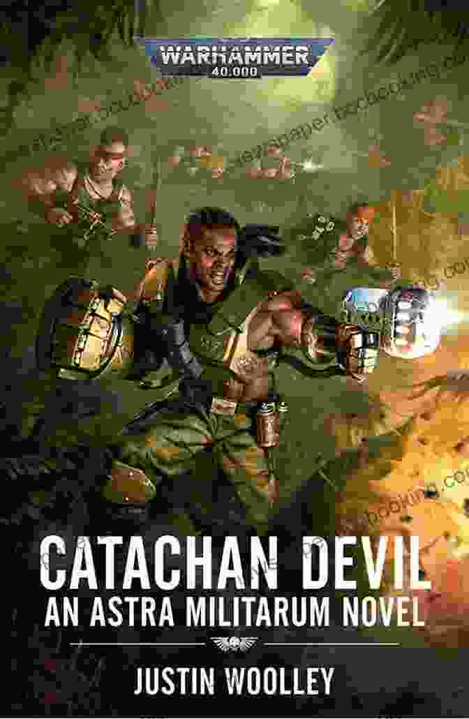 Catachan Devils Fighting Against A Massive Horde Of Orks Catachan Devil (Warhammer 40 000) Justin Woolley