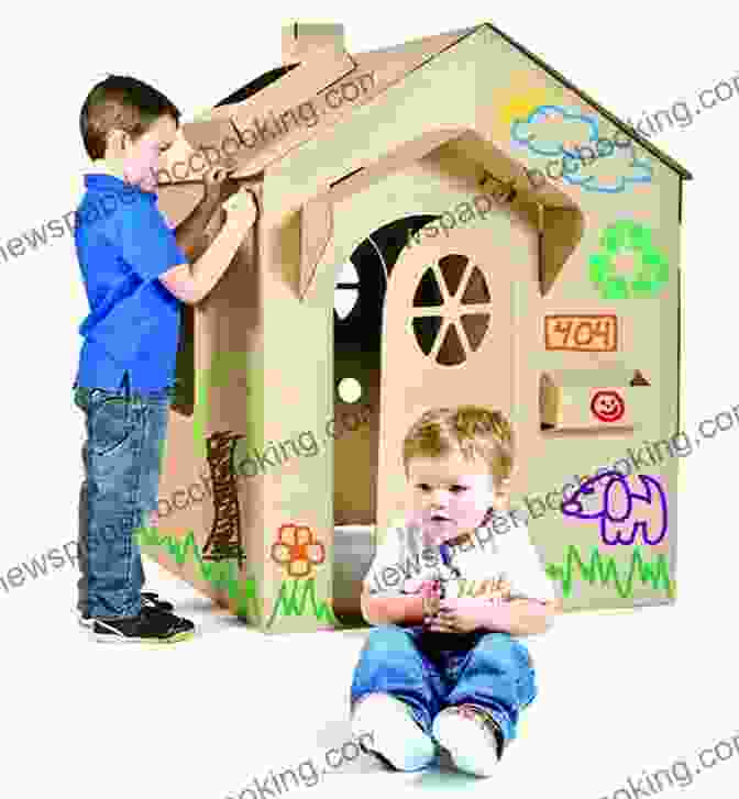 Colorful Cardboard Playhouse And Children Playing Making Make Believe: Hands On Projects For Play And Pretend (Bright Ideas For Learning 6)