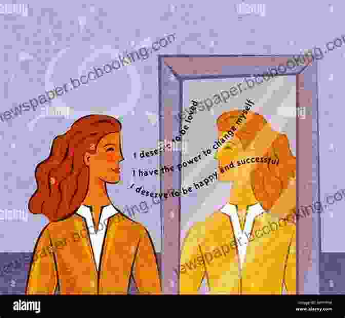 Confident Woman Looking In Mirror With Positive Affirmations Written On It The Positive Affirmations Handbook: How To Create And Use Affirmations That Work