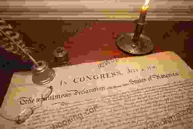 Declaration Of Independence, Parchment Document With Quill Pen And Inkwell Beside The American Founding: Core Documents