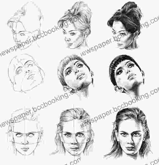 Drawing Of A Face Taking Shape Sketching People: Basics Of Drawing Human Faces (Beginners Guide With Simple Projects)