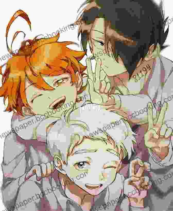 Emma, Norman, And Ray, The Leaders Of The Orphans In The Promised Neverland The Promised Neverland Vol 12: Starting Sound