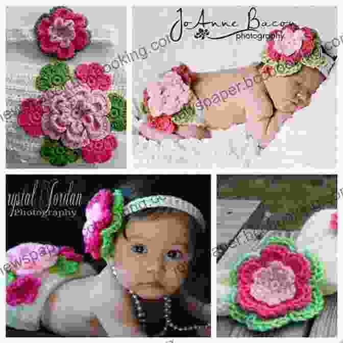 Exquisite Layered Flower Diaper Cover And Headband Set Knitted With Love Layered Flower Diaper Cover And Headband Set Knitting Pattern 3 Sizes Included
