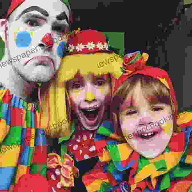 Farmer And Clown Embracing Children, Showcasing Their Compassion And Empathy The Farmer And The Clown (The Farmer Books)