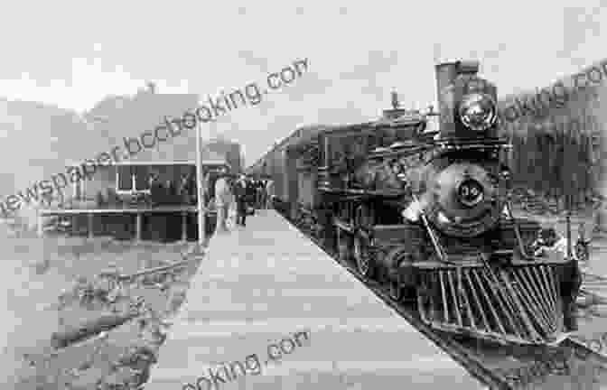 Historical Photograph Of The First Transcontinental Train Crossing Canada In 1885 The Long Way Home: A Personal History Of Nova Scotia