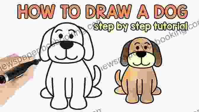 How To Draw A Cute Dog With Simple Shapes How To Draw 25 Animals Step By Step: Learn How To Draw Cute Animals With Simple Shapes With Easy Drawing Tutorial For Kids 4 8 Preschool Picture Birds Etc) (How To Draw For Kids)