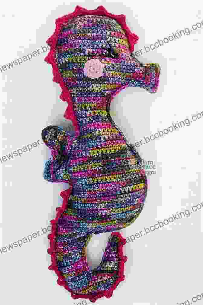 Image Of A Crocheted Seahorse Made With Julia Marquardt's Pattern Seahorse Crochet Pattern Julia Marquardt