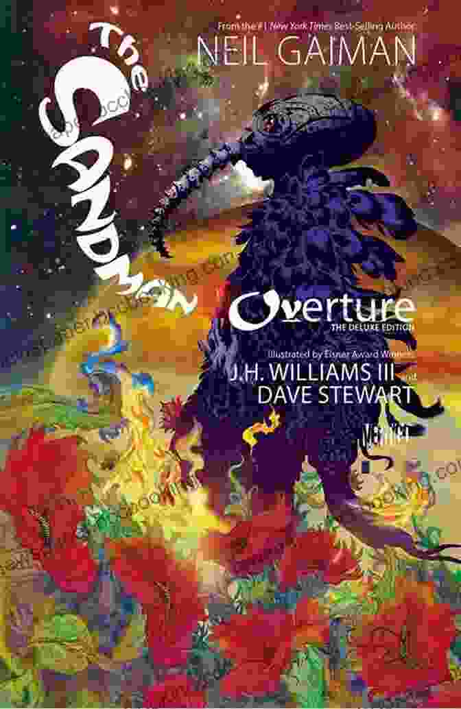 Interior Art From The Sandman Overture 2024 Deluxe Edition, Showcasing A Breathtaking Celestial Scene With Dream At Its Center The Sandman: Overture (2024): Deluxe Edition