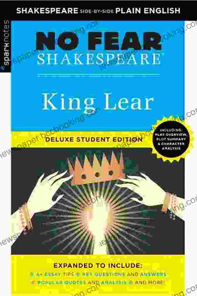 King Lear No Fear Shakespeare Book Cover King Lear (No Fear Shakespeare)