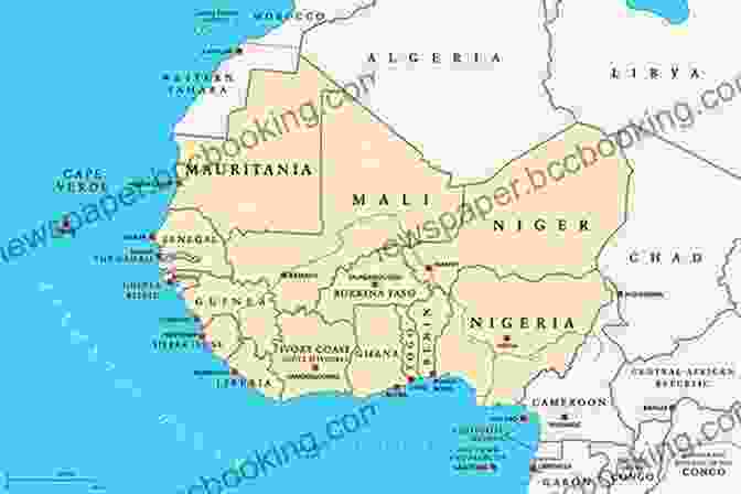 Map Of West Africa Highlighting The Countries Covered In The Book Dancing Skeletons: Life And Death In West Africa 2oth Anniversary Edition