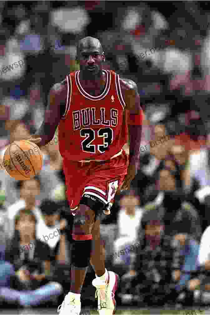 Michael Jordan Playing For The Chicago Bulls The Legend Of Michael Jordan