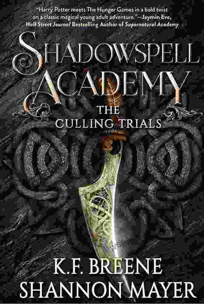 Shadowspell Academy Culling Trials Book Cover Featuring A Sorceress And A Sorcerer Dueling In A Magical Forest Shadowspell Academy: Culling Trials (Book 3)