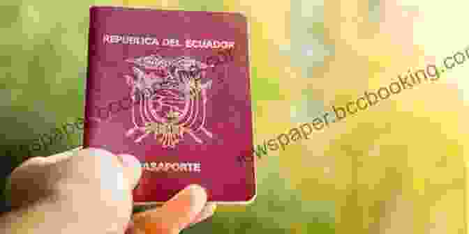 Smiling Traveler Holding An Ecuadorian Visa The Visa Chase And Other Fun Stories Of Ecuador (Adventures In Ecuador 1)