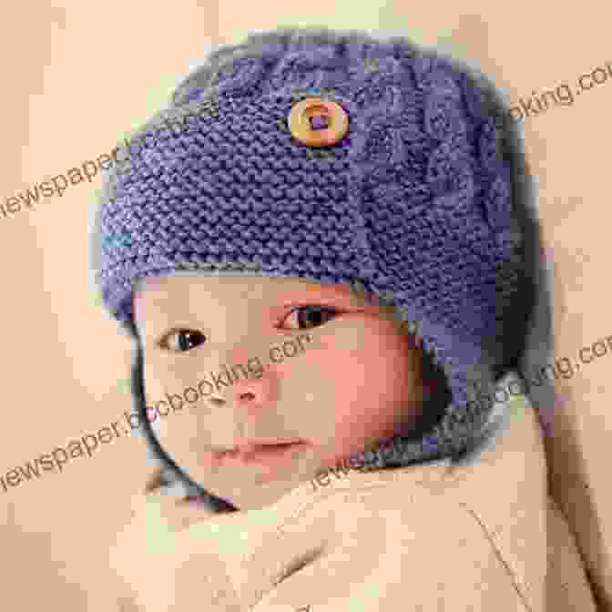 Sweet Newborn Bundled Up In A Cozy Cable Knit Beanie. Copious Cables Beanie Knitting Pattern All Sizes Newborn Through Adult Man Included