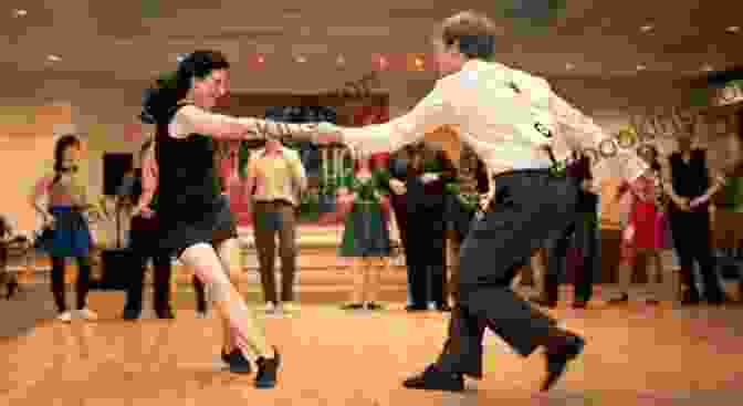 Swing Dance Culture: A Group Of People Dancing Together At A Swing Dance Event. Swing Dance: Fashion Music Culture And Key Moves