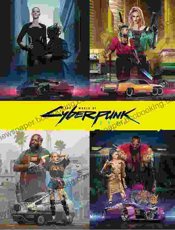 The Cover Of 'The World Of Cyberpunk 2077: Marcin Batylda' The World Of Cyberpunk 2077 Marcin Batylda