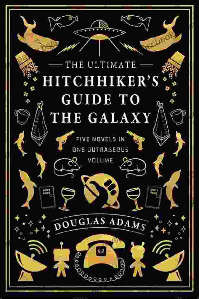 The Hitchhiker's Guide To The Galaxy Book Cover The Science Fiction Collection 15+ Sci Fi Books: Ray Bradbury The Monster Maker Rocket Summer Isaac Asimov Youth E M Forster Machine Stops G Orwell 1984 And Others