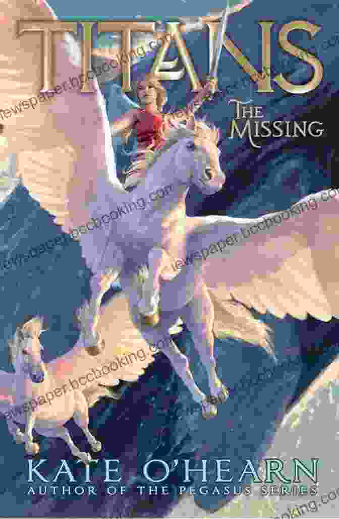The Missing Titans Book Cover, Featuring A Stunning Illustration Of Amelia Peabody And Emily Rice On A Perilous Adventure Amidst Ancient Ruins And Mythical Creatures. The Missing (Titans 2) Kate O Hearn