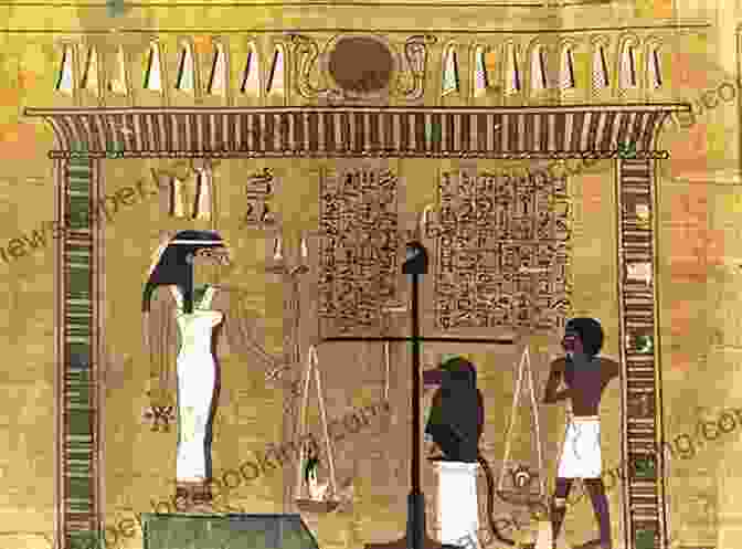 The Scene Of The Weighing Of The Heart From The Egyptian Book Of The Dead, Illustrating The Judgment Of The Deceased's Soul. Awakening Osiris: A New Translation Of The Egyptian Of The Dead