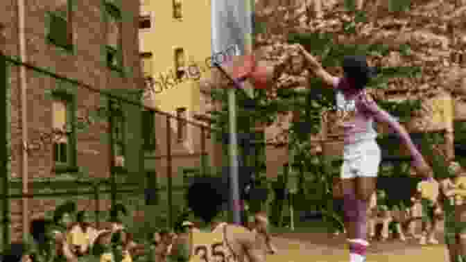 Young Julius Erving Playing Basketball In His Neighborhood Dr J: The Autobiography Julius Erving