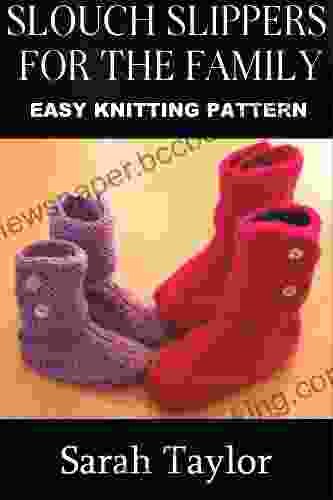 Slouch Slippers For The Family Easy Knitting Pattern