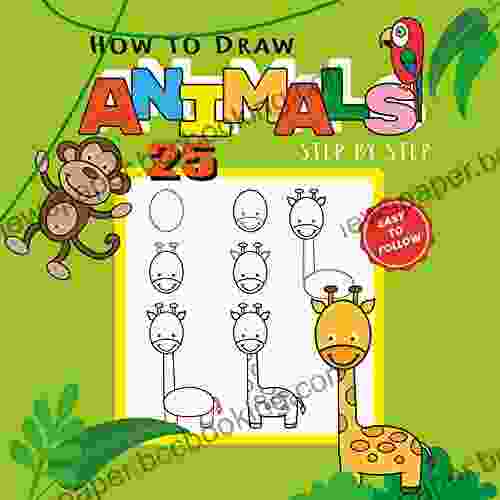 How To Draw 25 Animals Step By Step: Learn How To Draw Cute Animals With Simple Shapes With Easy Drawing Tutorial For Kids 4 8 Preschool Picture Birds Etc) (How To Draw For Kids)