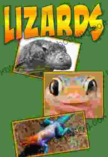 LIZARDS FOR KIDS: Cool Comic Style Full Of: Interesting Facts Videos Quirky Poems And Quiz S